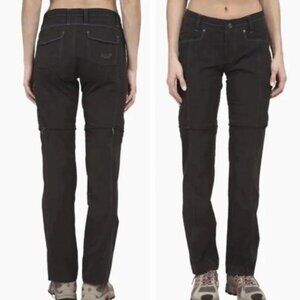 NWOT KUHL Convertible Dark Gray Anika Nylon Hiking Pants 4